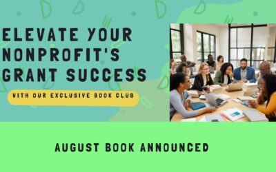 Elevate Your Nonprofit’s Grant Success with Our Exclusive Book Club